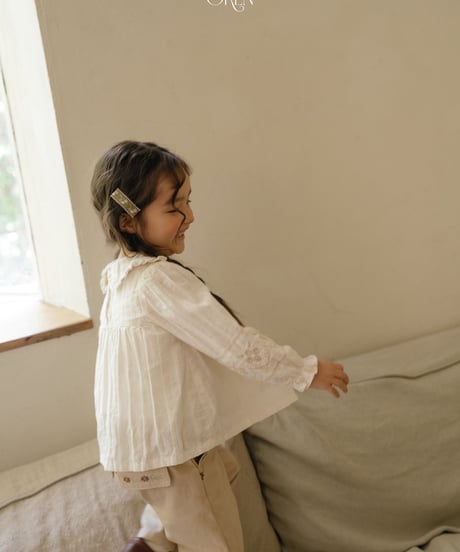 8[予約]OREN honey beige blouse
