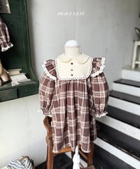 42[予約]marron soybean dress(XS-L)