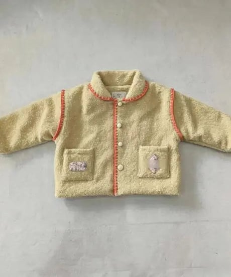 54[予約]aiai boucle color block jacket