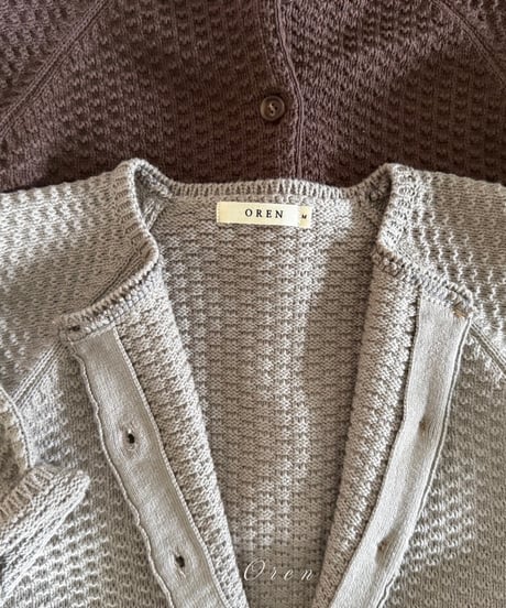 64[予約]OREN bruno knit set