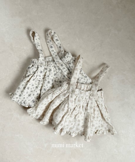 11[予約]mimi market lily tiered skirt
