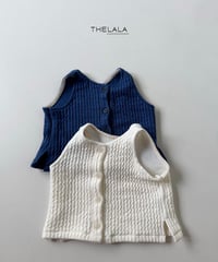 36[予約]thelala wave vest