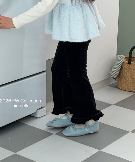 37[予約]ninibello kishi bootcut leggings