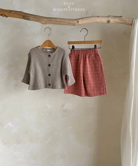 8[予約]elov&monpetitbebe daily pocket pants