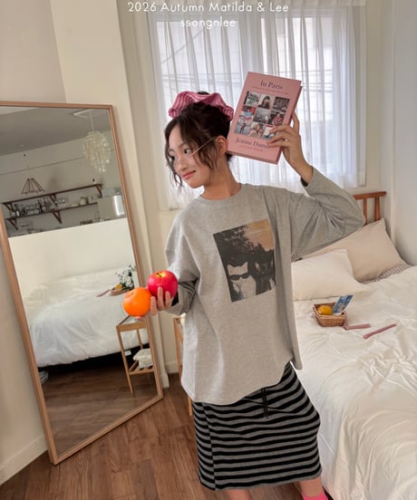18[予約]matilda&lee tie cat tee