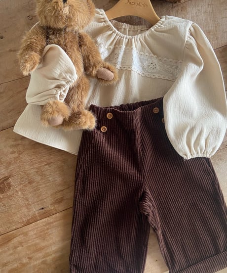 49[予約]anneshirley elodie blouse