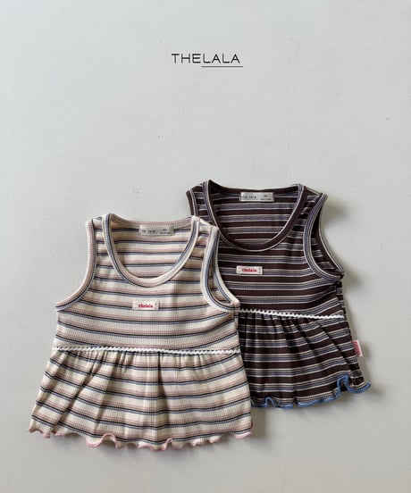 13[予約]thelala choco tanktop