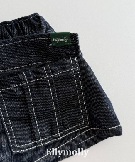 29[予約]ELLYMOLLY flap non fade pants