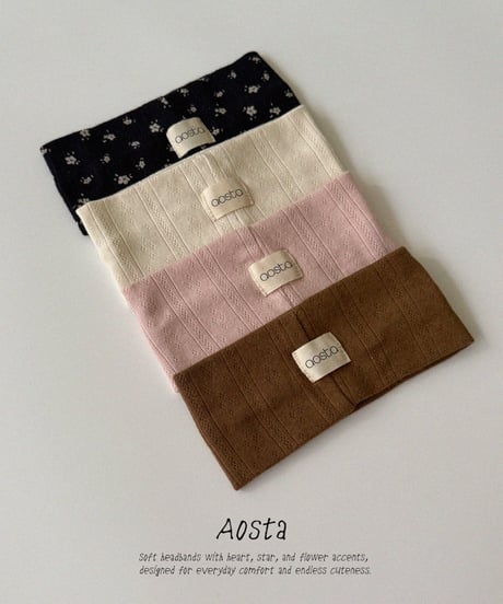 40[予約]Aosta star candy headband