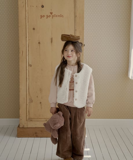 10[予約]go go picnic cocoa pants
