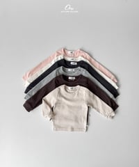 1[予約]onu rib t-shirt