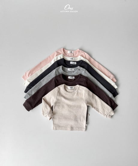 1[予約]onu rib t-shirt