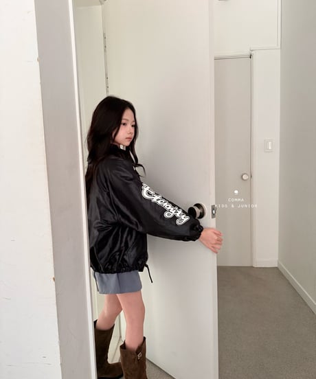 24[予約]COMMA autumn jumper(black)