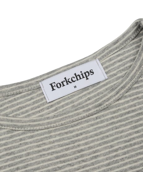 12[予約]FORKCHIPS vivid layered tee