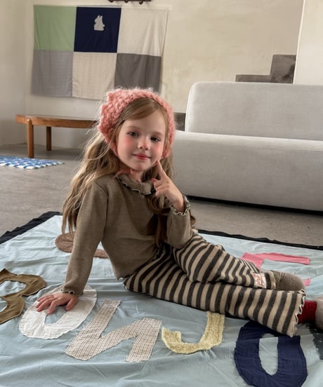 13[予約]aiai bonbon stripe pants