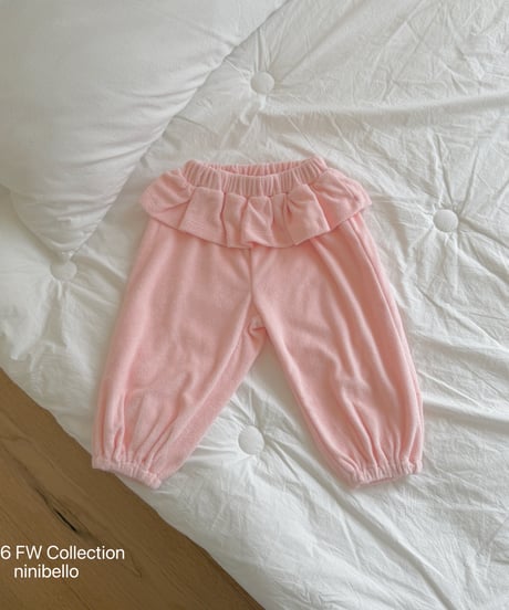 23[予約]ninibello arm terry frill bloomers