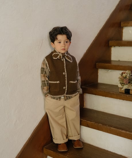 23[予約]OREN oliver patchwork shirt