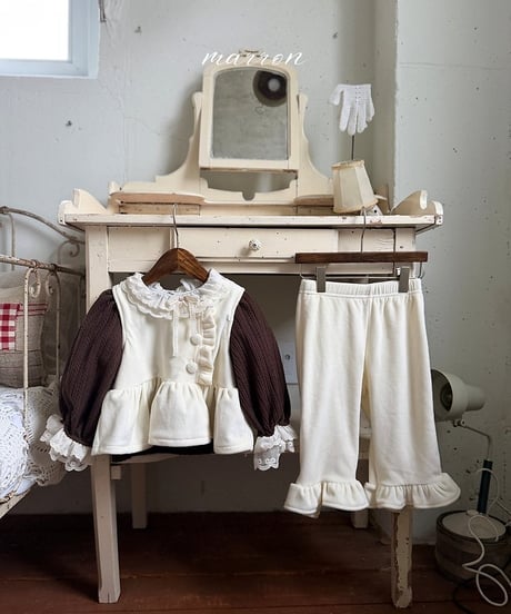 20[予約]marron milk t-shirt(XS-L)