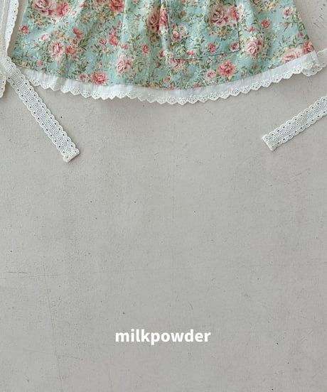 20[予約]milkpowder mimi apron