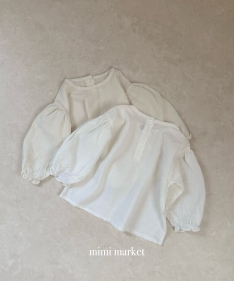 44[予約]mimi market round blanc