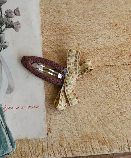 45[予約]FLO canele snap hairpin