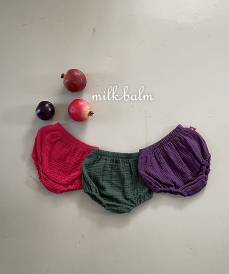27[予約]milkbalm bonbon bloomers
