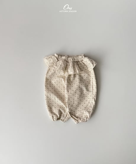 38[予約]onu frill skirt leg pants