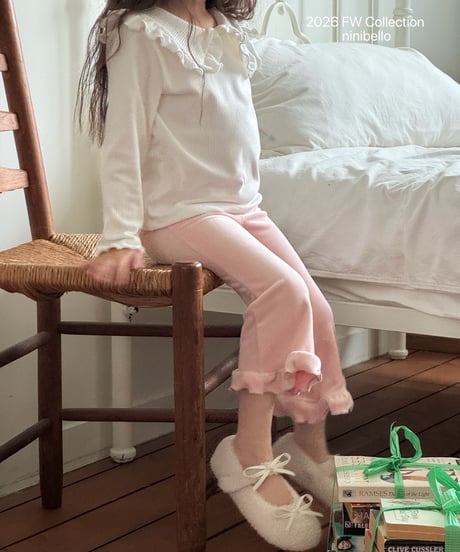 37[予約]ninibello kishi bootcut leggings