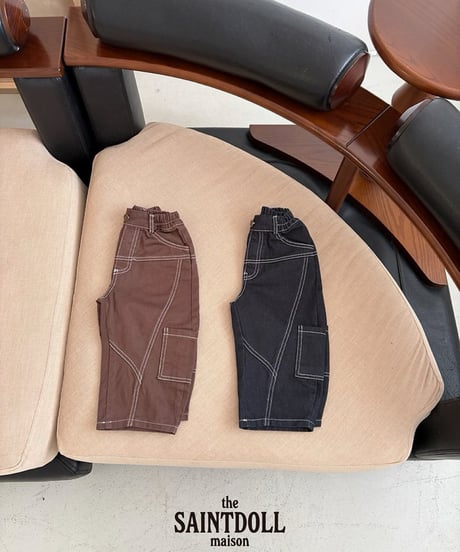 52[予約]saintdoll curved pants