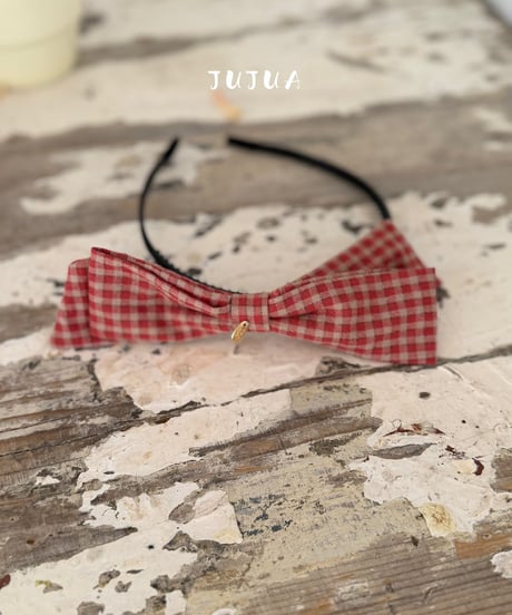 37[予約]jujua candy check headband