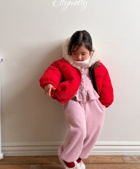 29[予約]ELLYMOLLY snowflake angol jogger pants