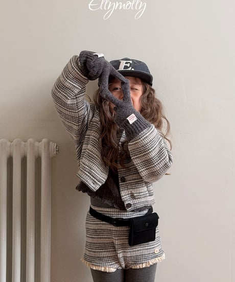 111[予約]ELLYMOLLY eline knit gloves