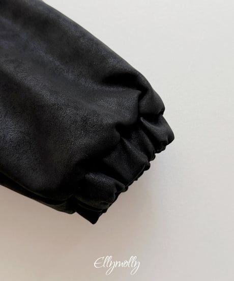 2[予約]ELLYMOLLY big collar shearling jumper