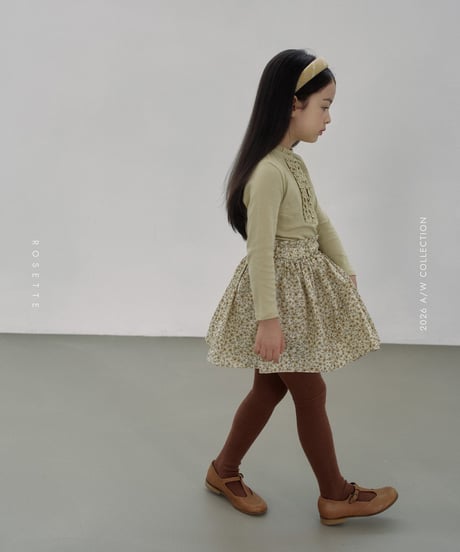 27[予約]ROSETTE puella skirt