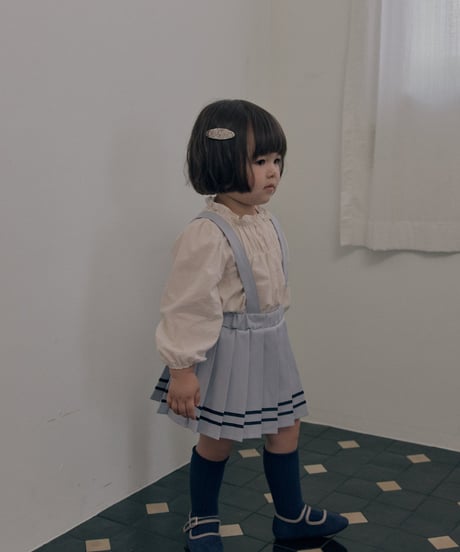 16[予約]送料無料 the beige pleated skirt
