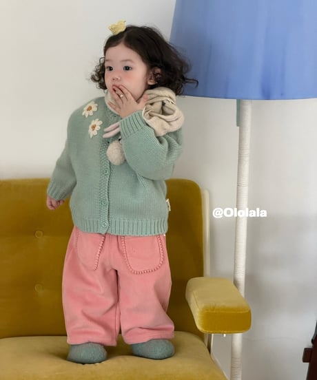 36[予約]ololala pang pang pastel pants