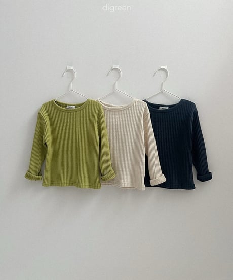 22[予約]digreen bella rib tee