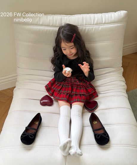7[予約]ninibello mariel polo shirt(12m-2XL)