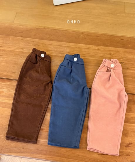 6[予約]ohho pepper bijou pintuck pants