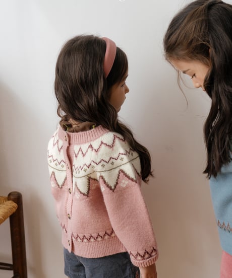 7[予約]OREN oslo reversible knit cardigan
