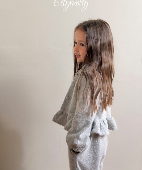 28[予約]ELLYMOLLY snowflake angol reel cardigan