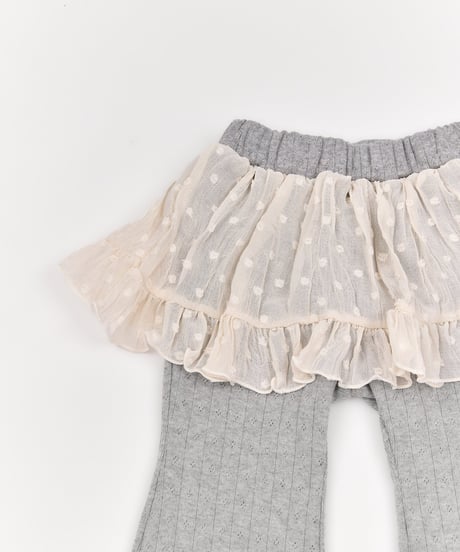 25[予約]送料無料 the beige chiffon skirt pants