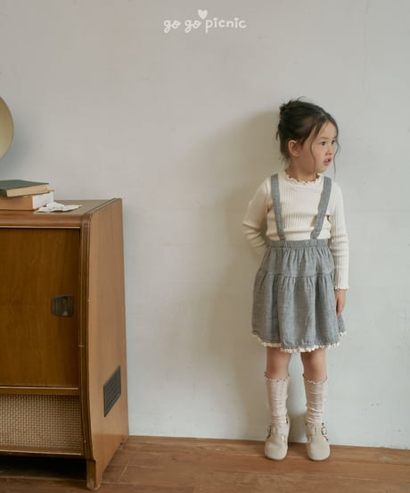 6[予約]go go picnic sophie mock neck