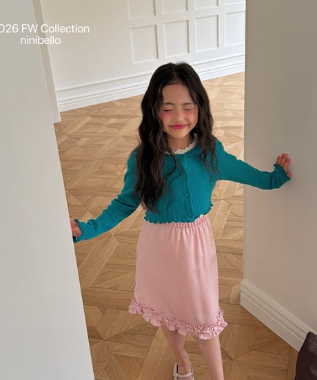 30[予約]ninibello miko satin skirt
