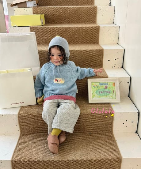 10[予約]ololala macaron round knit