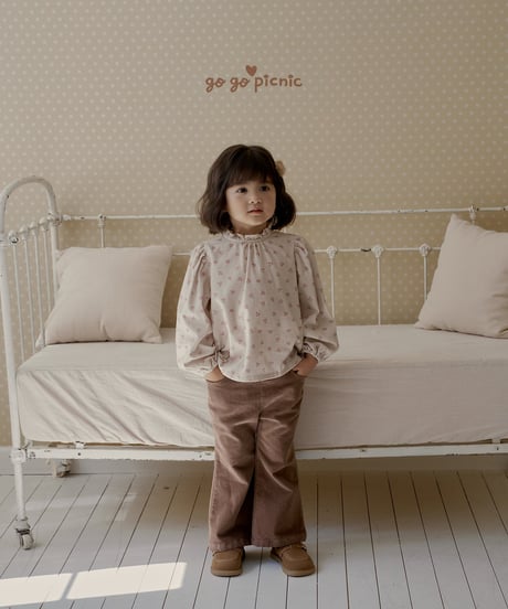 2[予約]go go picnic noel blouse
