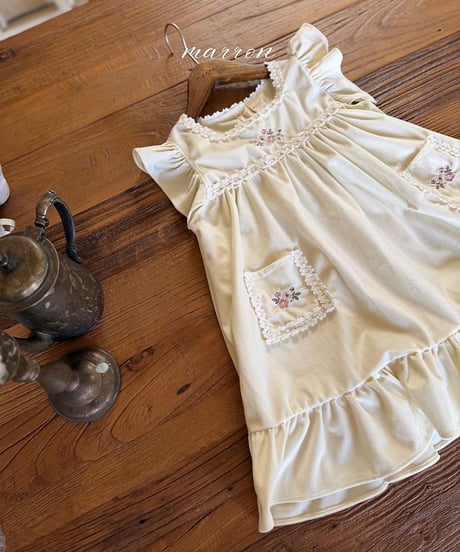 45[予約]marron butter dress(XS-L)