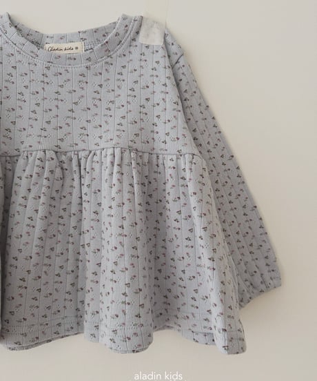 3[予約]aladin mood rib blouse