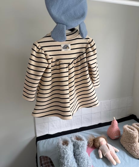 23[予約]aiai seri stripe dress