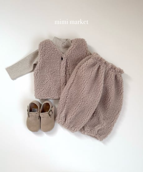 34[予約]mimi market poodle pants
